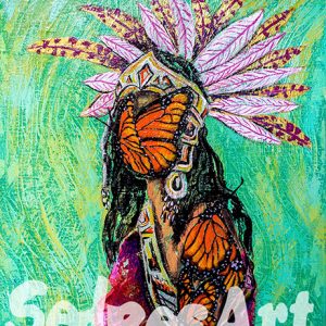 Art with monarchs