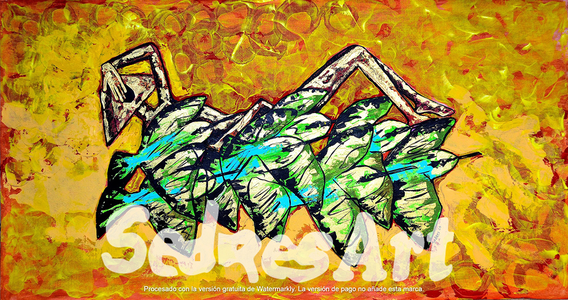 abstract painting with a migratory bird theme abstract painting with a migratory bird theme