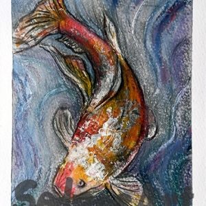 koi fish painting
