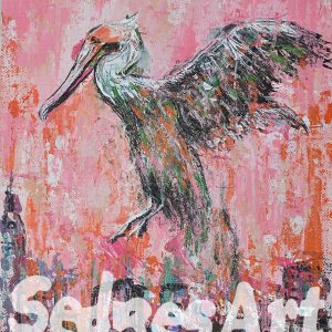 pelican painting