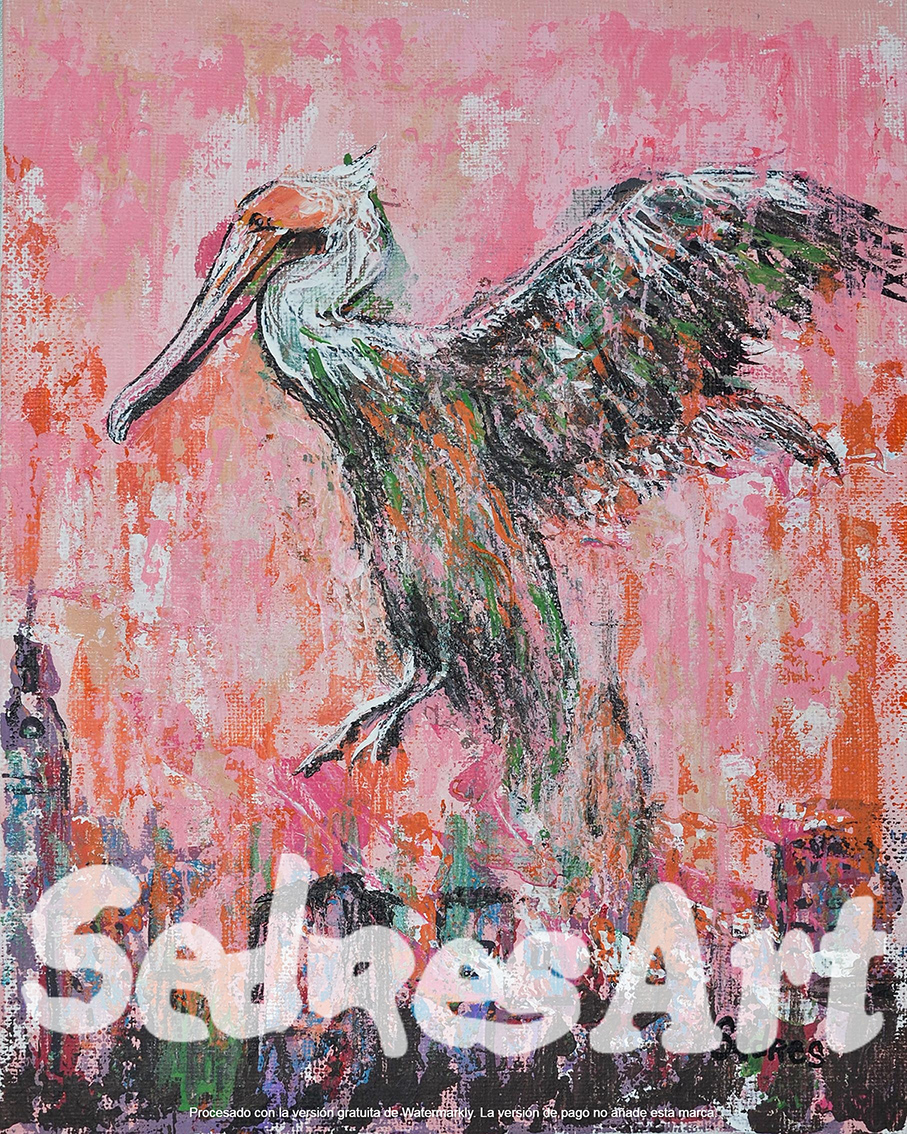 pelican painting pelican painting