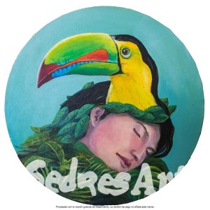 tucan y muchacha