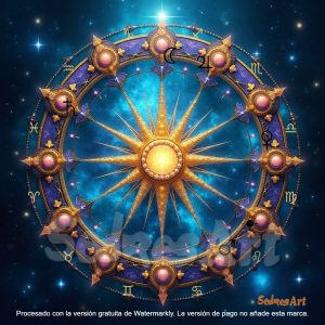 personalized astral chart sedres art